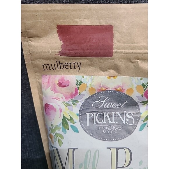 NEW Sweet Pickins Milk Paint 12Oz ( Makes 1 Quart) Mulberry Red - Picture 2 of 3